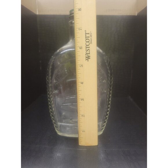 Vintage 1776 Liberty Bell Log Cabin Syrup Bottle (Empty) - Picture 6 of 7